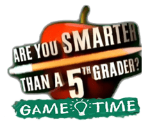 Are You Smarter Than A 5th Grader? Game Time logo for Xbox 360